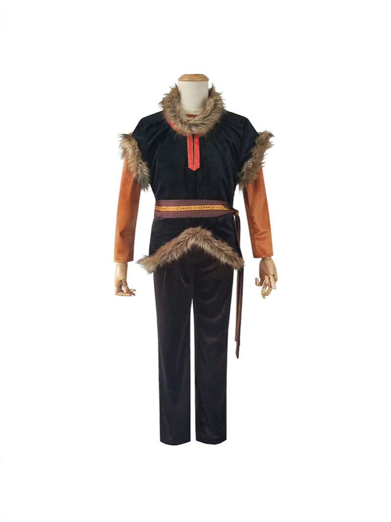 Outdoor Adventure Outfit - 겨울왕국 2 크리스토프 코스프레 의상 카키
