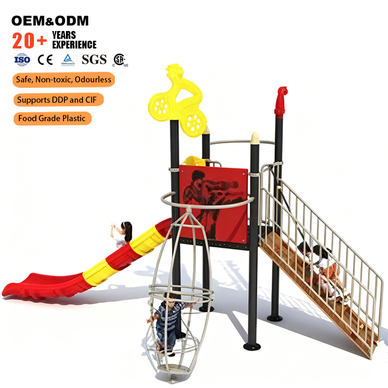Outdoor Adventure Center - 2026 친환경 플라스틱-금속 구조 야외 놀이터
