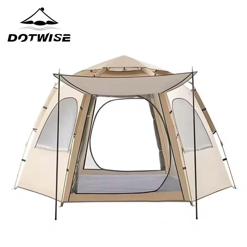 Outdoor Adventure Tent - 5-9 사람 야외 접이식 텐트 인스턴트