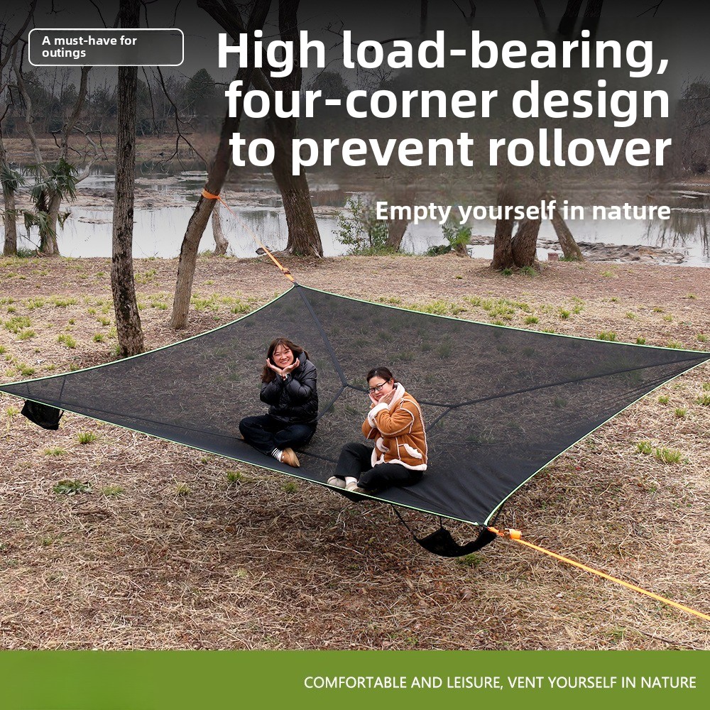 Outdoor Adventure Tent - 휴대용 4코너 서스펜션 캠핑 해먹, 야외