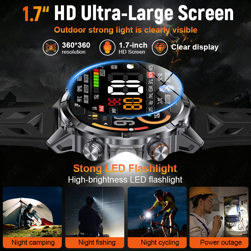 LIGE 신형 아웃도어 어드벤처 1400mAh 대용량  - Outdoor Adventure Reservations 리뷰 및 가격