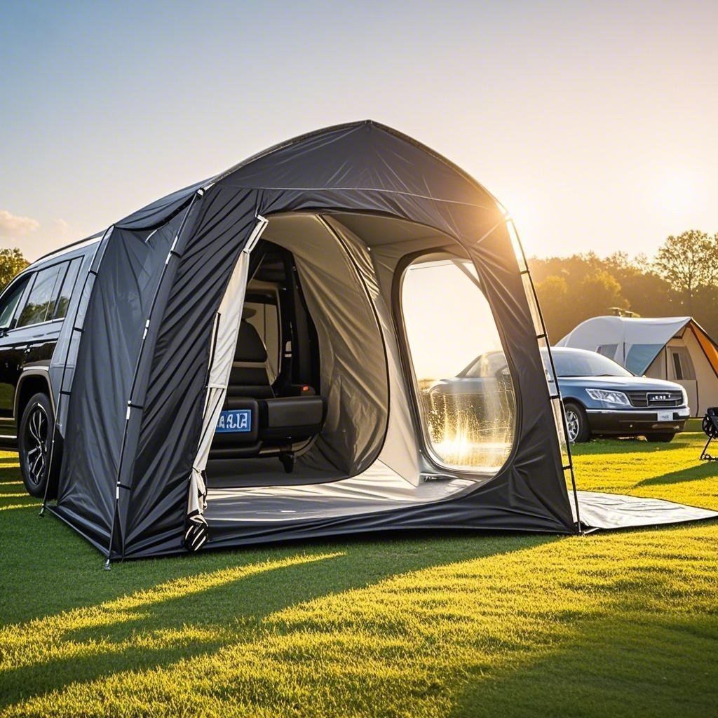 SUV용 자동차 뒷문 텐트 - PU4000mm 방수,  - Outdoor Adventure Tent 리뷰 및 가격
