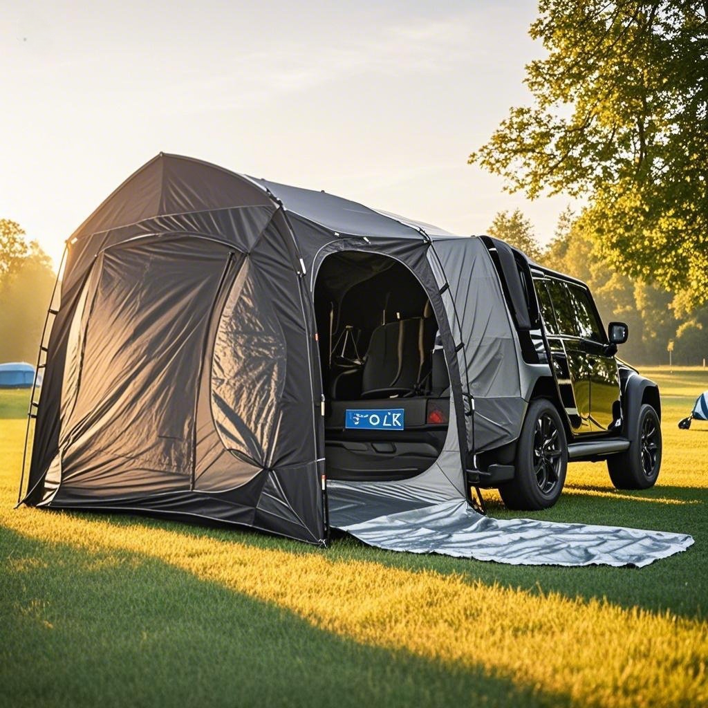 SUV용 자동차 뒷문 텐트 - PU4000mm 방수,  - Outdoor Adventure Tent 리뷰 및 가격