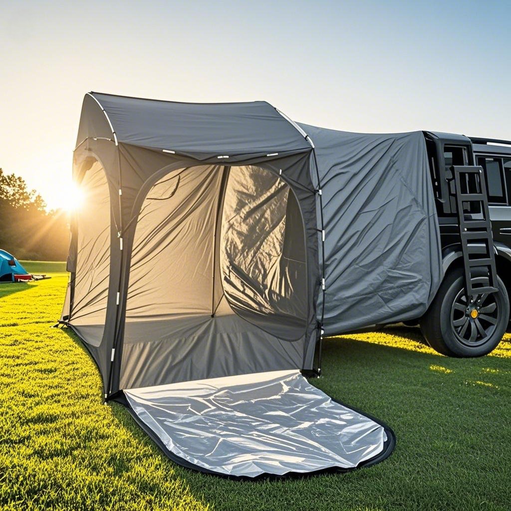 SUV용 자동차 뒷문 텐트 - PU4000mm 방수,  - Outdoor Adventure Tent 리뷰 및 가격