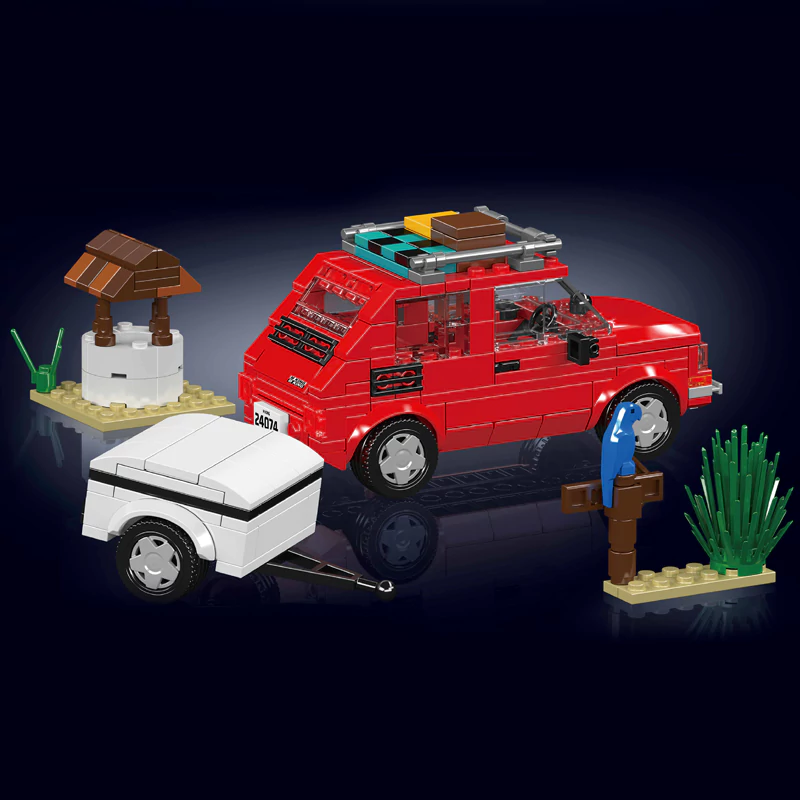몰드 킹 미니카 126P 야외 모험 MOC 24074  - Outdoor Adventure With Kids 리뷰 및 가격
