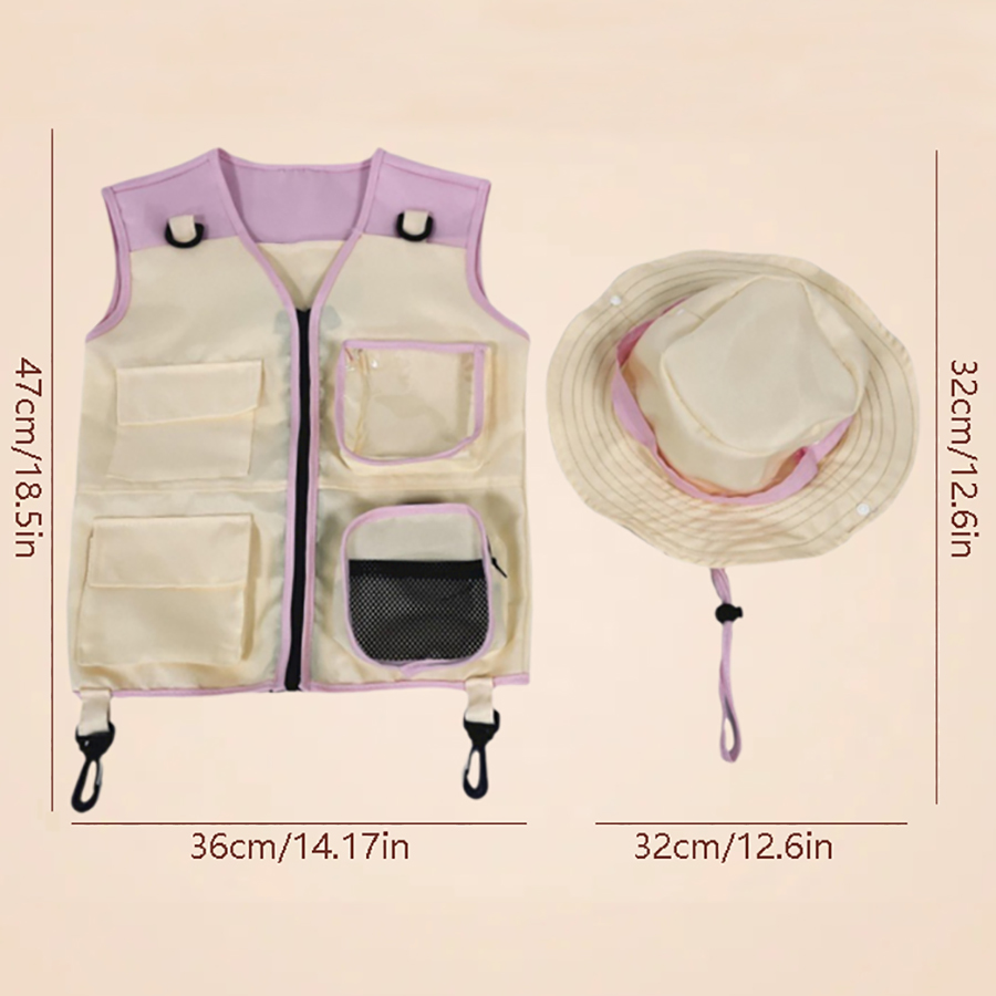 어린이 탐험가 조끼 모자, 세트 야외 모험 옷, 다중  - Outdoor Adventure Outfit 리뷰 및 가격