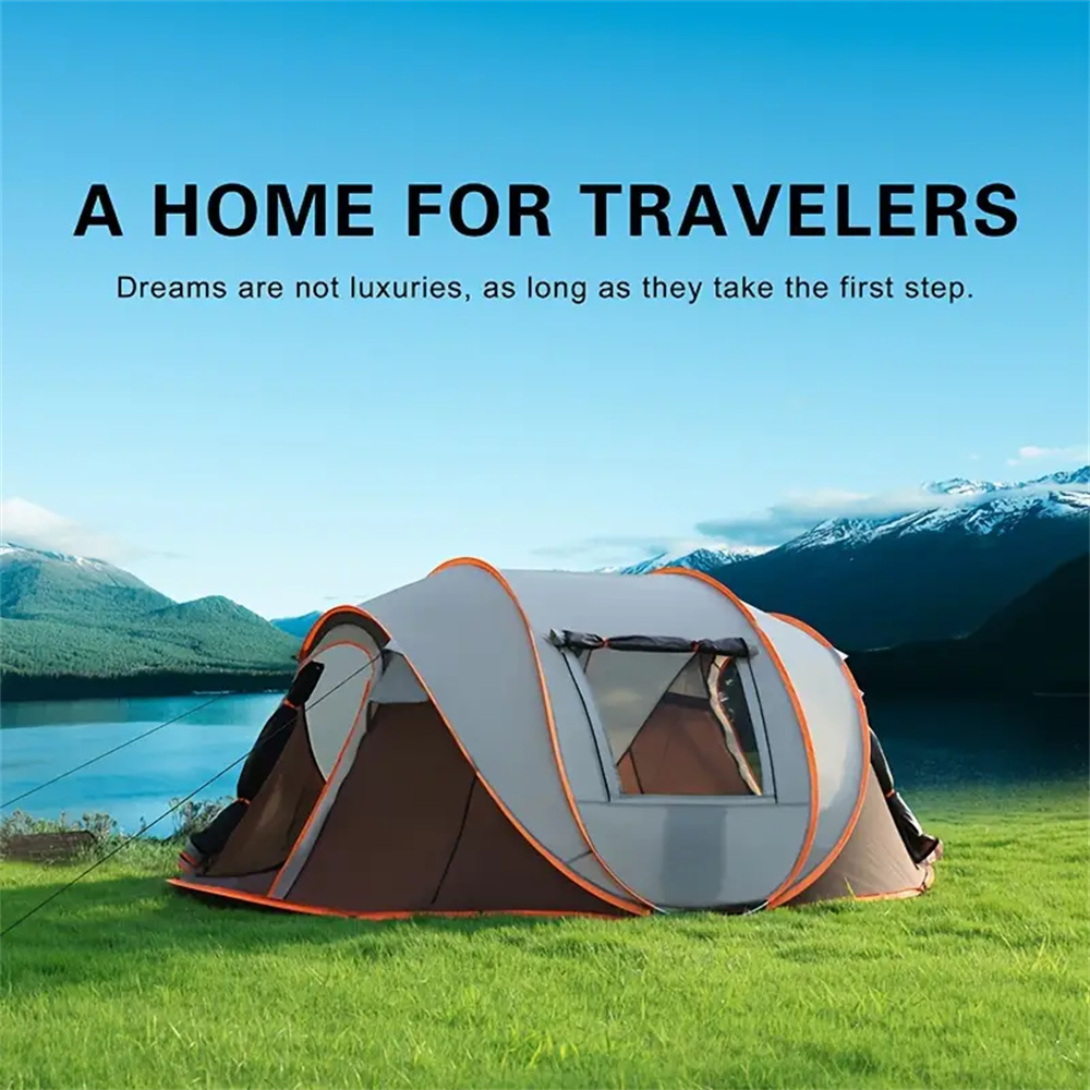 5~8인용 빠른 설치 핸드 투척 텐트 방수 캠핑 보트  - Outdoor Adventure Tent 리뷰 및 가격