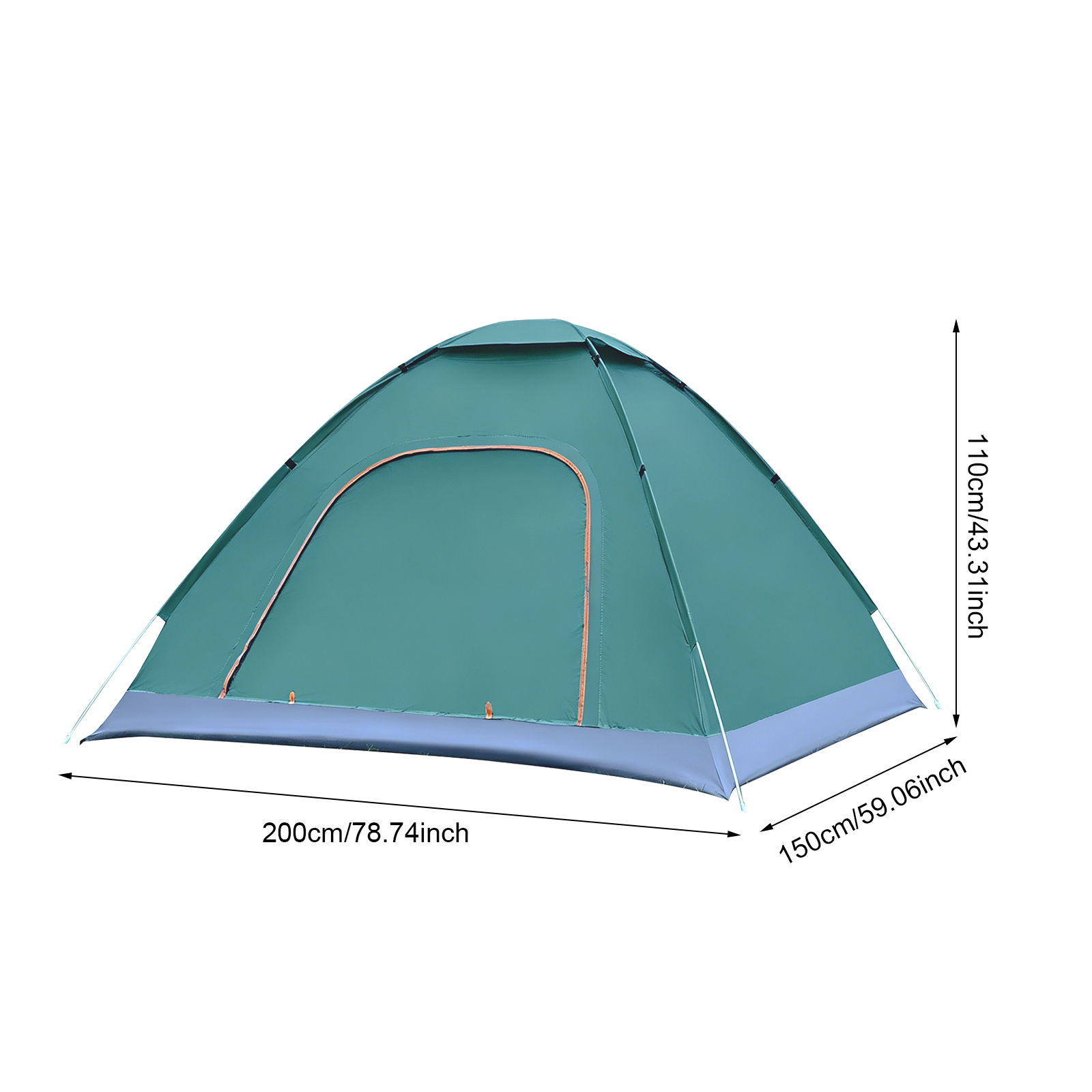 팝업 텐트, 캠핑 팝업 텐트, 2인용 팝업 텐트, 창문 - Outdoor Adventure Tent 리뷰 및 가격
