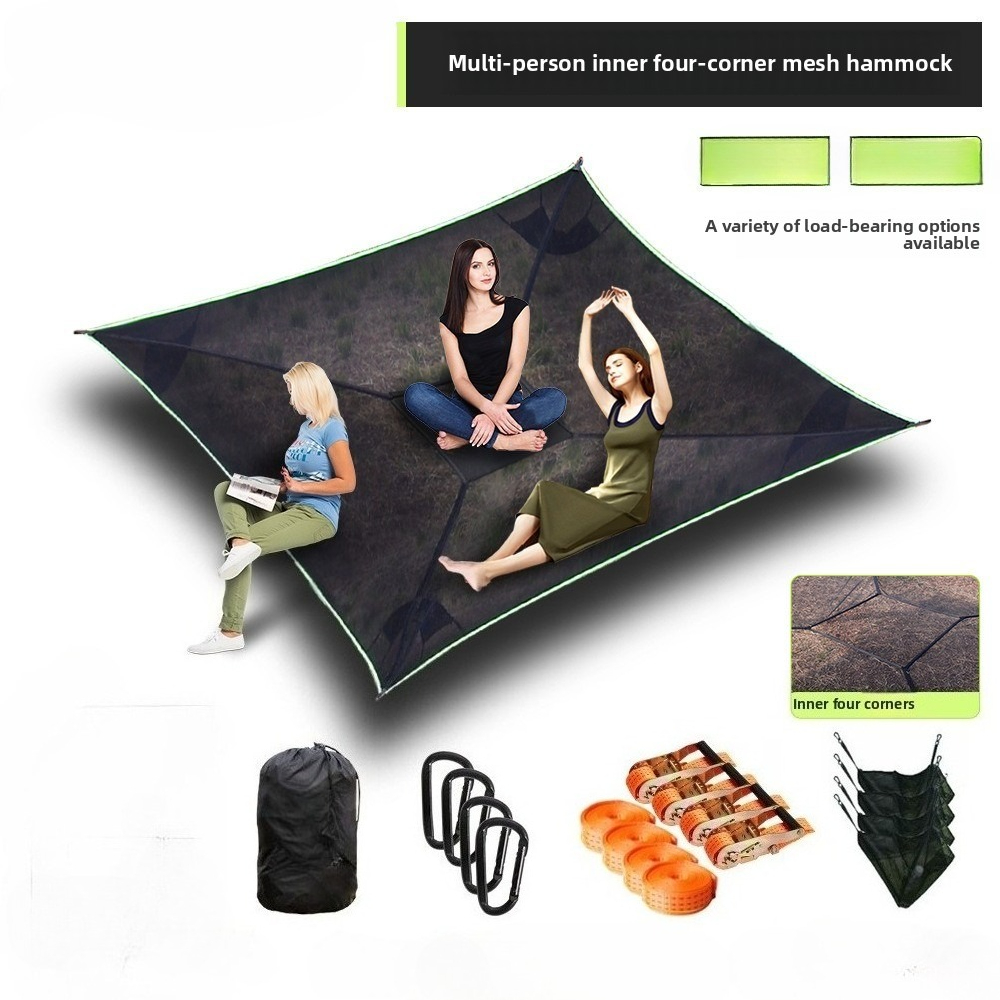 휴대용 4코너 서스펜션 캠핑 해먹, 야외 정글 모험을  - Outdoor Adventure Tent 리뷰 및 가격