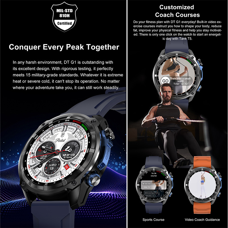 2026 새로운 야외 모험 DT G1 스마트워치 GPS - Outdoor Adventure Reservations 리뷰 및 가격